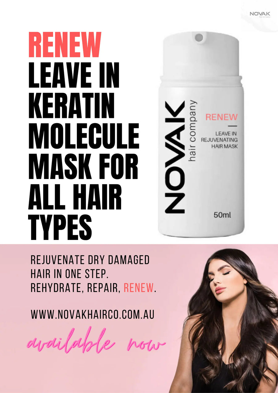 RENEW (WHOLESALE) leave in 4 min keratin molecule mask NOVAKHAIRCO